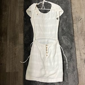 Free people open back dress